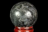 Polished Black Moonstone Sphere #71532-1